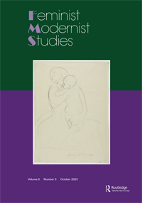 Cover image for Feminist Modernist Studies, Volume 6, Issue 3, 2023