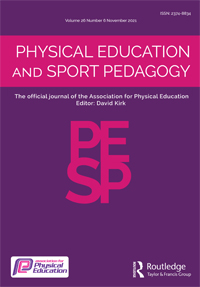 Cover image for Physical Education and Sport Pedagogy, Volume 26, Issue 6, 2021