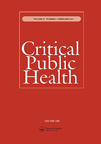 Cover image for Critical Public Health, Volume 33, Issue 1, 2023
