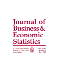 Cover image for Journal of Business & Economic Statistics, Volume 42, Issue 3, 2024