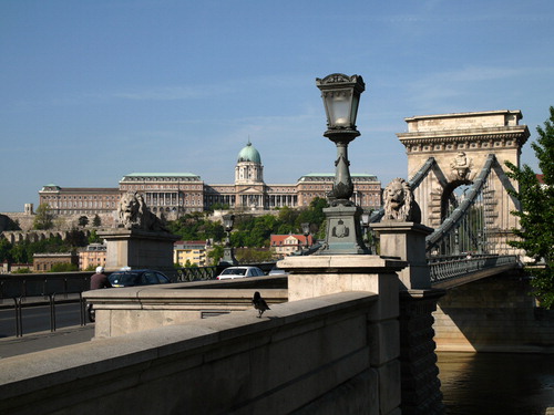 Familiar view of the city of Budapest