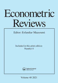 Cover image for Econometric Reviews, Volume 40, Issue 8, 2021