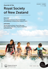 Cover image for Journal of the Royal Society of New Zealand, Volume 53, Issue 5, 2023