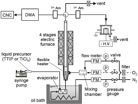 FIG. 1 Schematic diagram of the experimental system.