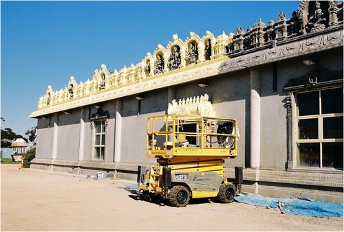 Figure 3. Kundrathu Kumaran Temple, temple honouring Murugan God, Tamil language based.