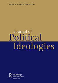 Cover image for Journal of Political Ideologies, Volume 28, Issue 1, 2023