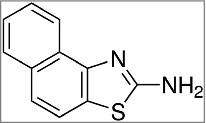 Figure 1. Chemical structure of SKA-31 (naphtho [1,2-d] thiazol-2-ylamine).