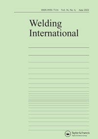 Cover image for Welding International, Volume 36, Issue 6, 2022