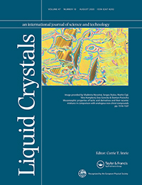 Cover image for Liquid Crystals, Volume 47, Issue 10, 2020