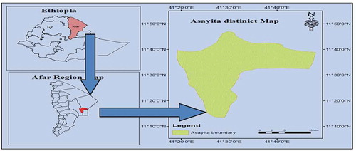 Figure 1. Map of the study area