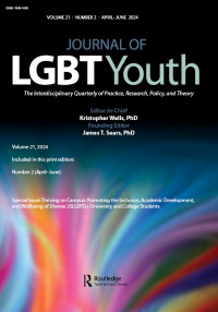 Cover image for Journal of LGBT Youth, Volume 21, Issue 2, 2024