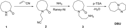 Scheme 2. Synthesis of DBU.