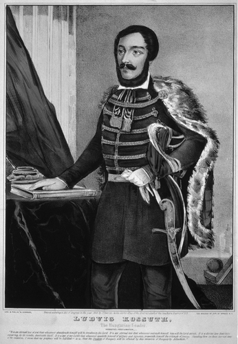 FIGURE 7 A portrait of “Ludvig Kossuth: the Hungarian leader,” 1849 is in the Popular Graphic Arts Collection, http://hdl.loc.gov/loc.pnp/cph.3b50667.