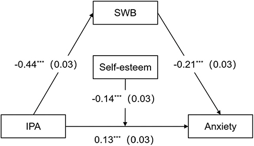 Figure 3 The Mediation and moderation model.