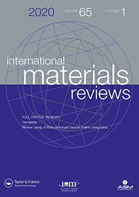 Cover image for International Materials Reviews, Volume 65, Issue 1, 2020