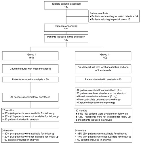 Figure 1 Schematic presentation of participant flow.