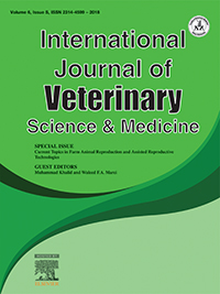 Cover image for International Journal of Veterinary Science and Medicine, Volume 6, Issue sup1, 2018