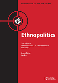 Cover image for Ethnopolitics, Volume 16, Issue 3, 2017