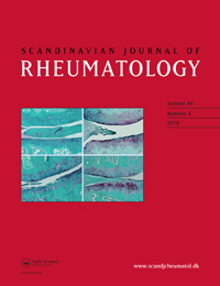 Cover image for Scandinavian Journal of Rheumatology, Volume 45, Issue 5, 2016