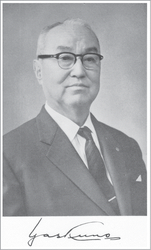 Figure 1. Yas Kuno. The phot is from the book “Essential Probles in Climatic. Physiology: A Tribute to Prof. Kuno in Celebration of his Seventy Seventh Birthday.” Edited by Y. Yoshimura et al., Nonkodo Publishing Co., Kyoto, 1960.