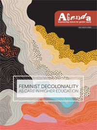 Cover image for Agenda, Volume 37, Issue 2, 2023