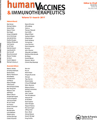 Cover image for Human Vaccines & Immunotherapeutics, Volume 13, Issue 6, 2017