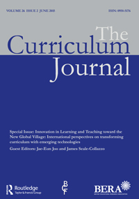 Cover image for The Curriculum Journal, Volume 26, Issue 2, 2015