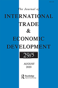 Cover image for The Journal of International Trade & Economic Development, Volume 29, Issue 5, 2020