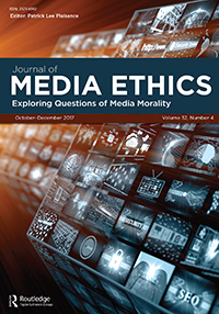 Cover image for Journal of Media Ethics, Volume 32, Issue 4, 2017