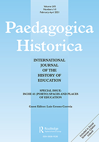 Cover image for Paedagogica Historica, Volume 57, Issue 1-2, 2021