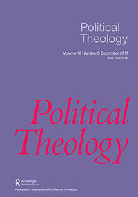 Cover image for Political Theology, Volume 18, Issue 8, 2017