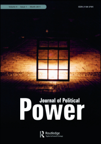 Cover image for Journal of Political Power, Volume 9, Issue 3, 2016