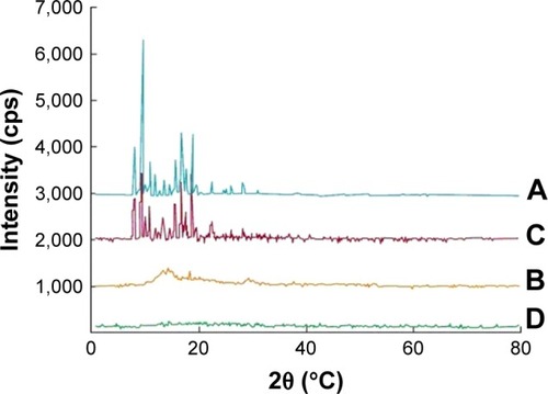 Figure 4 XRD spectra.