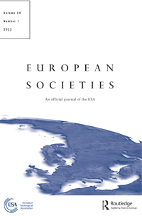 Cover image for European Societies, Volume 24, Issue 1, 2022