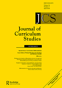 Cover image for Journal of Curriculum Studies, Volume 56, Issue 2, 2024