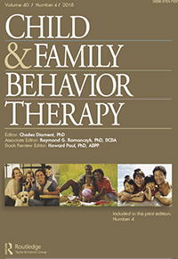 Cover image for Child & Family Behavior Therapy, Volume 40, Issue 4, 2018