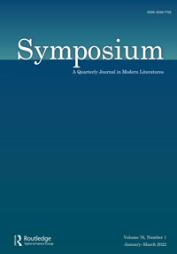 Cover image for Symposium: A Quarterly Journal in Modern Literatures, Volume 76, Issue 1, 2022