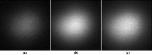 Figure 14. (a) lunar spot; (b) solar spot; (c) solar spot generated by Pix2Pix model.