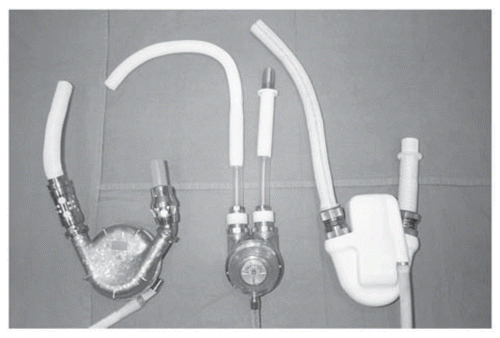 Figure 5 First-generation pulsatile devices. HeartMate LVAD (left), Thoratec pVAD (center) and Novacor VAD (right) (Curr Opin Org Transp 2009; 14:554–9; Fig. 1).