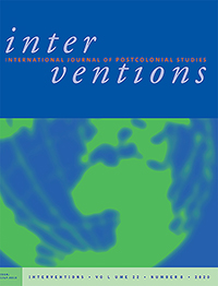 Cover image for Interventions, Volume 22, Issue 8, 2020