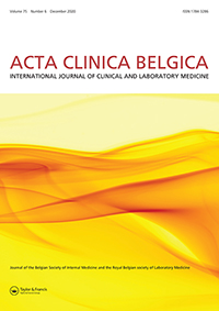 Cover image for Acta Clinica Belgica, Volume 75, Issue 6, 2020