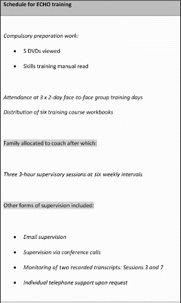 Figure 1. Training protocol.