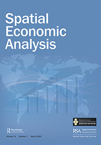Cover image for Spatial Economic Analysis, Volume 15, Issue 1, 2020