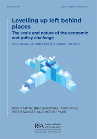 Cover image for Regional Studies Policy Impact Books, Volume 3, Issue 2, 2021