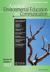 Cover image for Applied Environmental Education & Communication, Volume 20, Issue 1, 2021