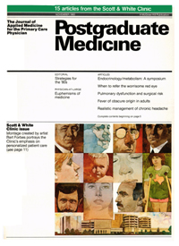Cover image for Postgraduate Medicine, Volume 74, Issue 5, 1983