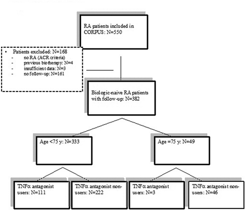 Figure 1. Patient flow chart.