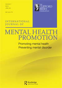 Cover image for International Journal of Mental Health Promotion, Volume 17, Issue 2, 2015