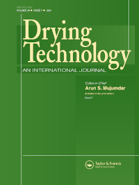 Cover image for Drying Technology, Volume 39, Issue 7, 2021