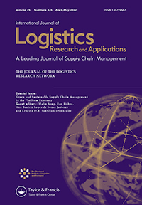 Cover image for International Journal of Logistics Research and Applications, Volume 25, Issue 4-5, 2022